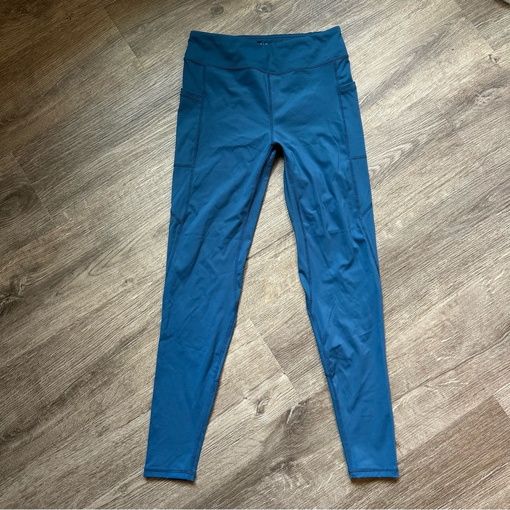 🔴WILLIT Blue Leggings with Pockets